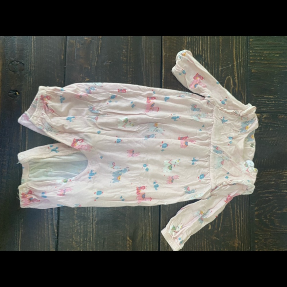 Angel dear ruffled romper